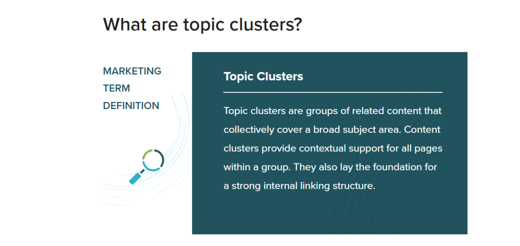 What are Topic Clusters