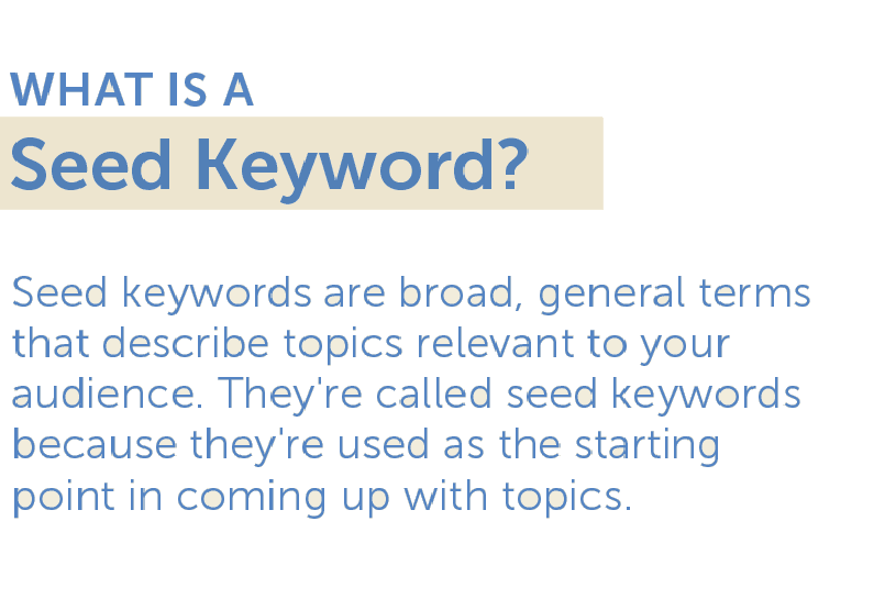 seed keyword